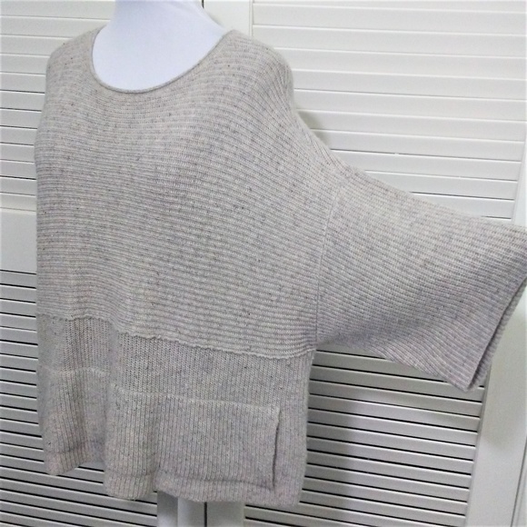 J. Jill Sweaters - Pure Jill Boxy Style Sweater with Pockets